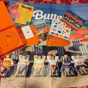BTS BUTTER PEACHES VERSION W/ PHOTOCARDS